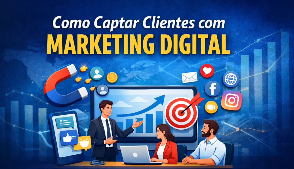 Como captar clientes com marketing digital
