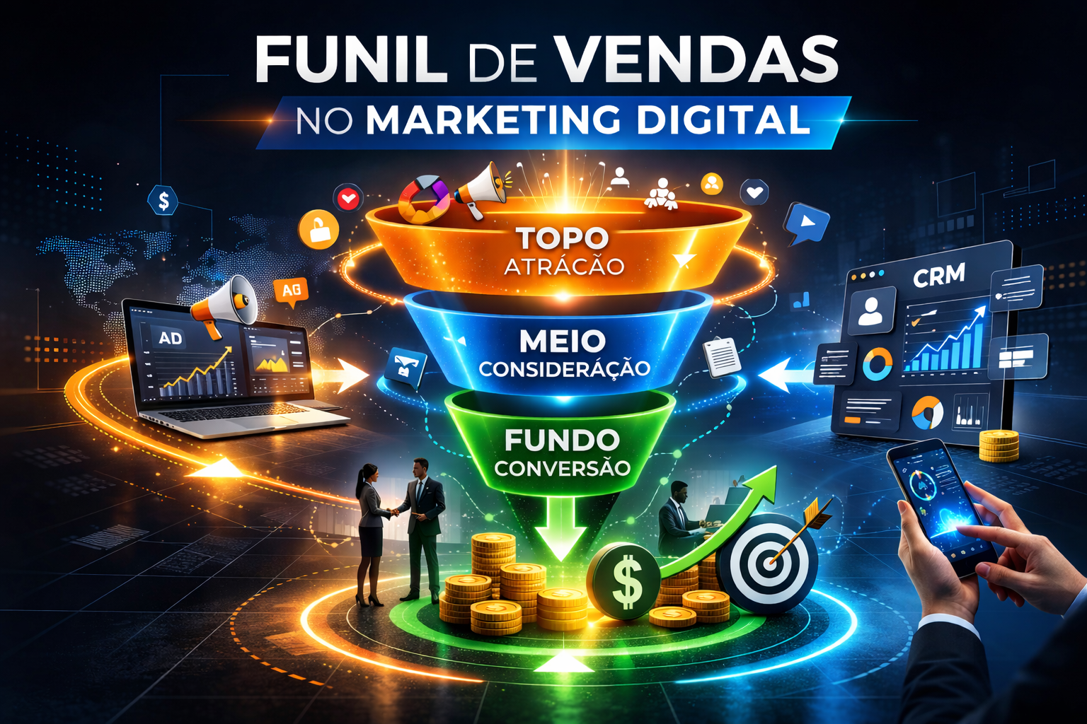 O que é funil de vendas no marketing digital